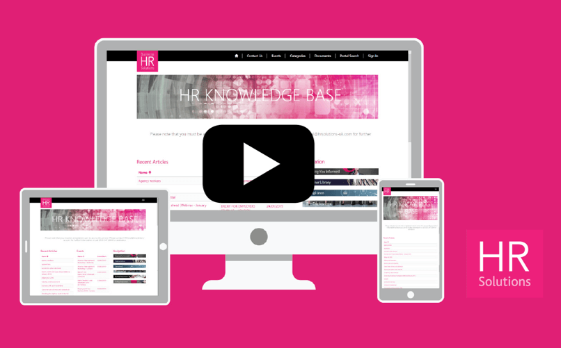 Watch HR Knowledge Base Video | HR Solutions
