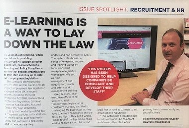 E-Learning Services Launch | InBusiness Magazine | HR Solutions