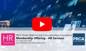 PRCA Introductory Webinar - HR Knowledge Base and HR Advice Line